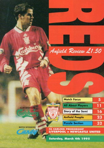 Match programme